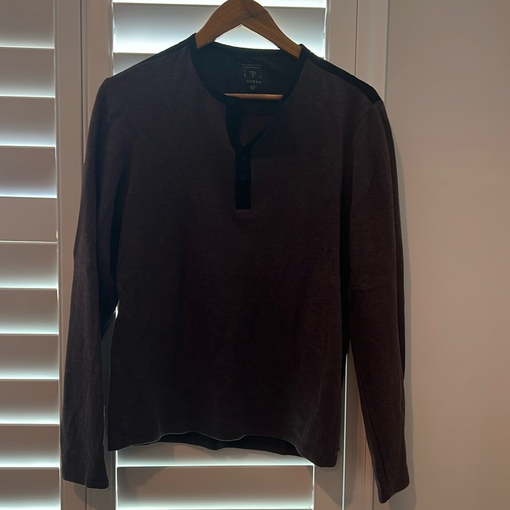 Guess Button Henley shirt